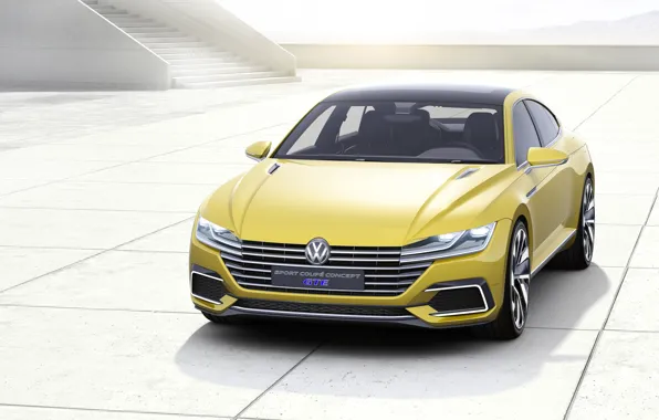 Picture Concept, sport, coupe, Volkswagen, Coupe, Volkswagen, Sport, GTE, 2015