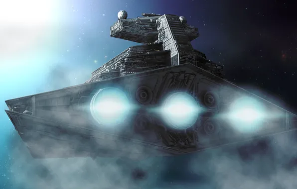Picture space, Star wars, Star wars, Destroyer, an Imperial cruiser
