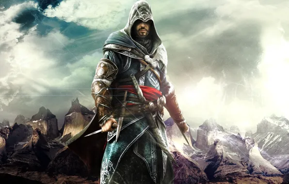 Picture Ezio, Assassin's Creed, Revelations, Ezio Auditore, Assasins