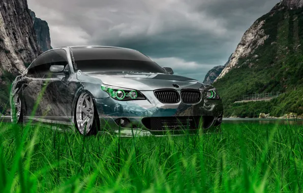 Picture Nature, Auto, Mountains, BMW, Machine, Tuning, BMW, Wallpaper, Nature, Creative, Grass, Photoshop, Green, Style, Beha, …