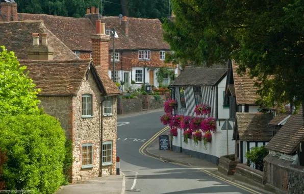 Picture England, Kent, village, UK, houses, County