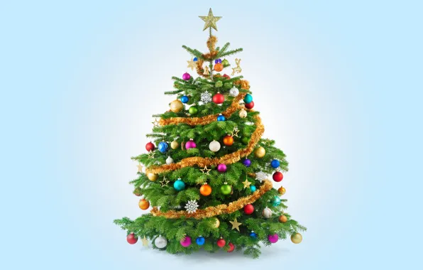 Picture tree, New Year, Christmas, Christmas, tree, decoration, Merry