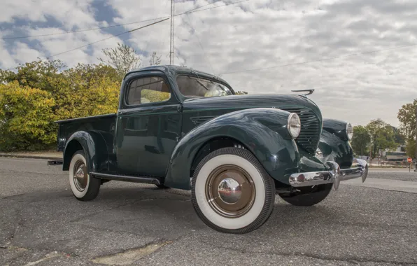 Picture pickup, the front, 1938, Pickup, Model 38, Willys-Overland