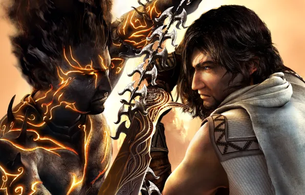 Picture the game, the battle, Prince of Persia