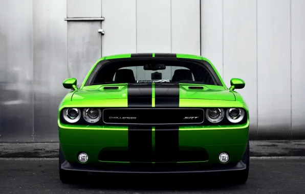 Picture Machine, Challenger, Dodge, Muscle, SRT8, Beautiful, Car, Car, Dodge Challenger, Green, Wallpapers, Automobiles, Green, The …