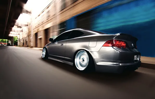 Picture road, speed, Acura, RSX