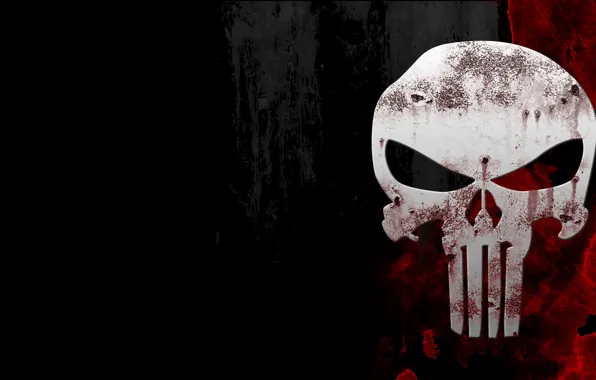 Picture background, blood, skull, sake, the punisher, the Punisher