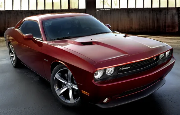 Picture background, Dodge, Challenger, the front, Muscle car, Muscle car, R T, 100th Anniversary
