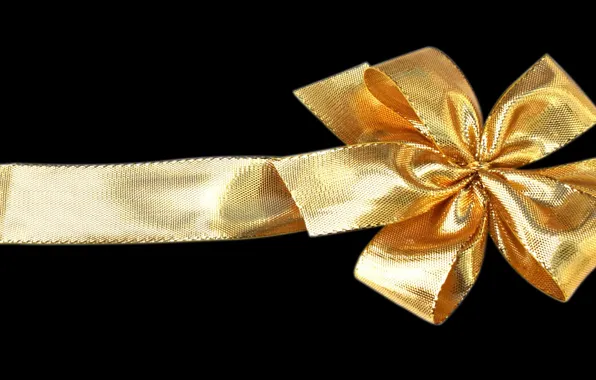 Picture holiday, black background, Christmas, bow