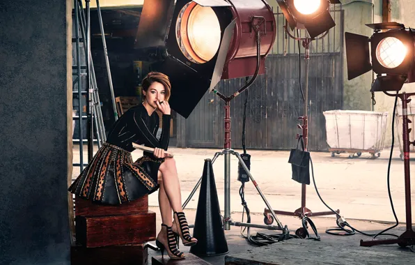 Picture photoshoot, Shailene Woodley, Modern Luxury