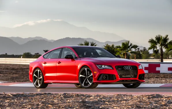 Picture Audi, Audi, Red, RS7