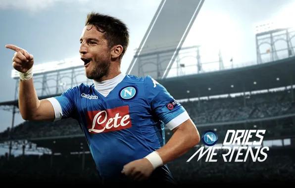 Picture wallpaper, sport, football, player, Napoli, Dries Mertens