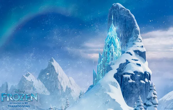 Picture Frozen, Walt Disney, 2013, Cold Heart, Ice Castle