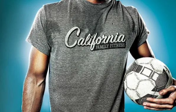 Picture Mike, male, soccer ball, California, Billboard, Family Fitness