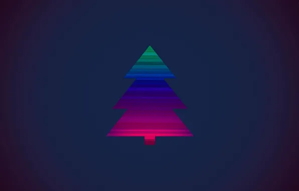 Picture tree, new year, Christmas, range, minimalism, new year