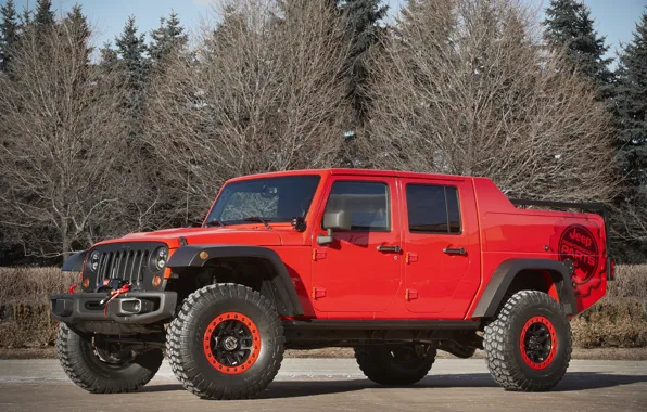 Picture Concept, jeep, Wrangler, Jeep, 2015, Responder, Red Rock