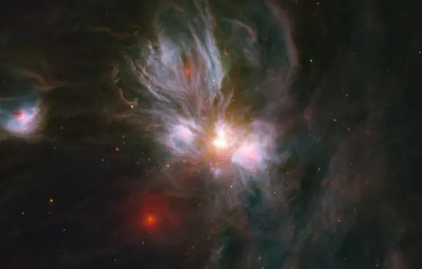 Picture nebula, Unicorn, in the constellation, reflecting, NGC 2170