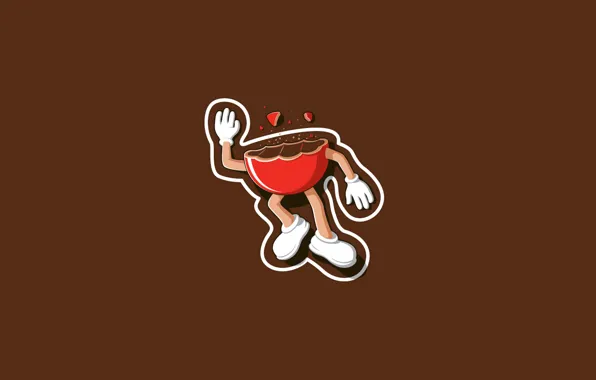 Picture red, murder, chocolate, the scene, m&m\'s
