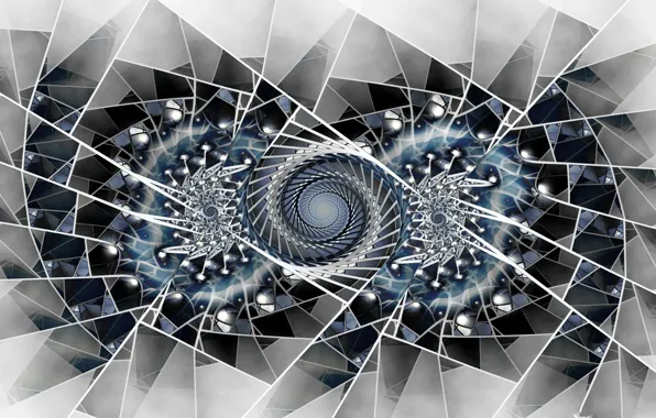 Picture line, Wallpaper, pattern, spiral, symmetry