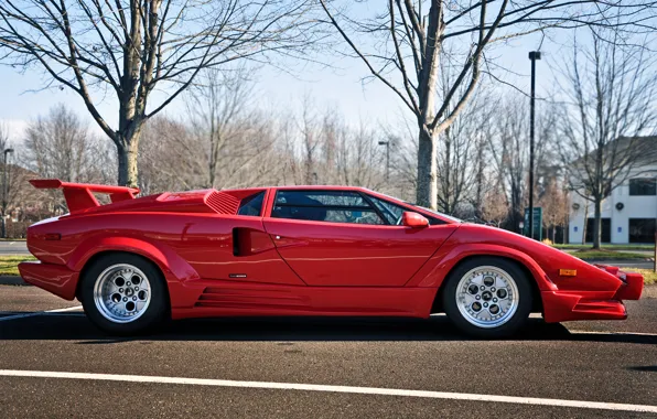 Picture red, speed, Lamborghini, power
