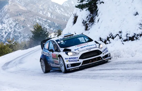 Picture WRC, Rally, Rally, Ford Fiesta, Monte Carlo, Ford Fiesta, There Miss