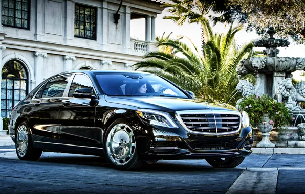 Picture Mercedes, Maybach, Mercedes, Maybach, US-spec, X222, 2015, S 600