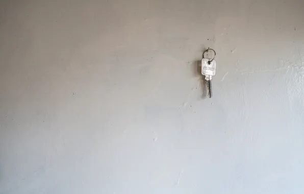 Picture background, wall, key