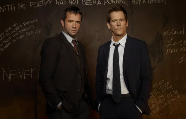 Picture James Purefoy, Followers, The Following, Kevin Bacon