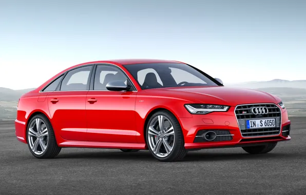 Picture Audi, Red, 2014