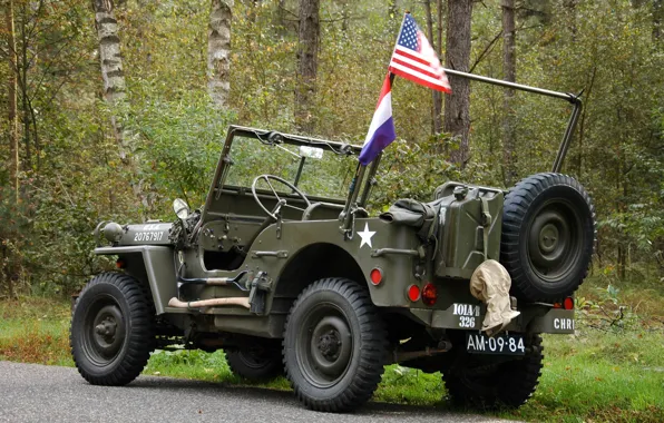Picture war, car, army, Jeep, high, patency, world, Second, times, "Willis-MV&quot;, Willys MB