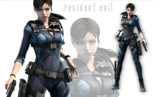 Picture girl, sexy, resident evil, fighter, brown hair, warrior, capcom, STARS, BSAA, jill valentine