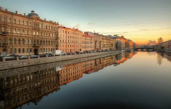 Picture river, Saint Petersburg, Fontanka