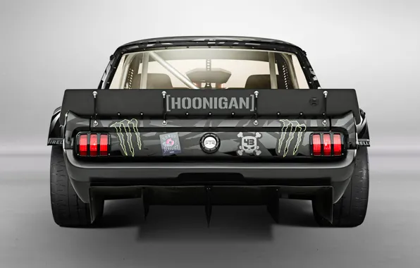 Picture Mustang, Ford, 1965, RTR, Block, Ken, Gymkhana, Rear, Hoonicorn, SEVEN, 845 hp