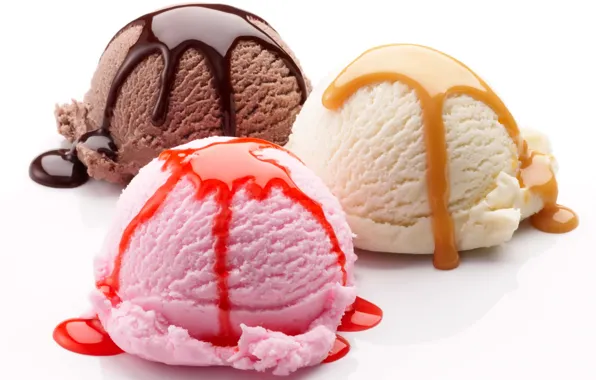 Picture balls, chocolate, ice cream, dessert, glaze, dessert, ice cream, raspberry