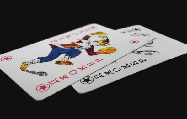 Picture card, red, photo, background, Joker, Wallpaper, black, map, cardboard, joker, picture