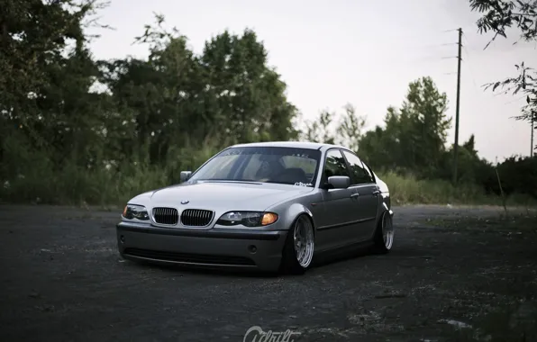 Picture bmw, tuning, germany, low, stance, e46