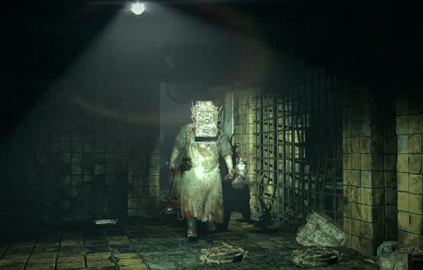 Picture the executioner, the guardian, the evil within