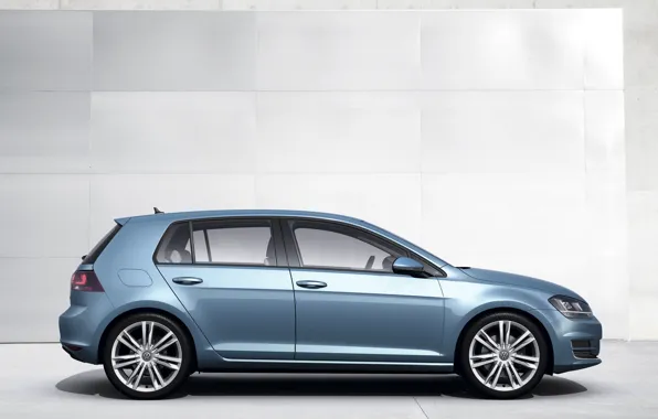 Picture Volkswagen, profile, Golf VII, 5-doors, Golf 7