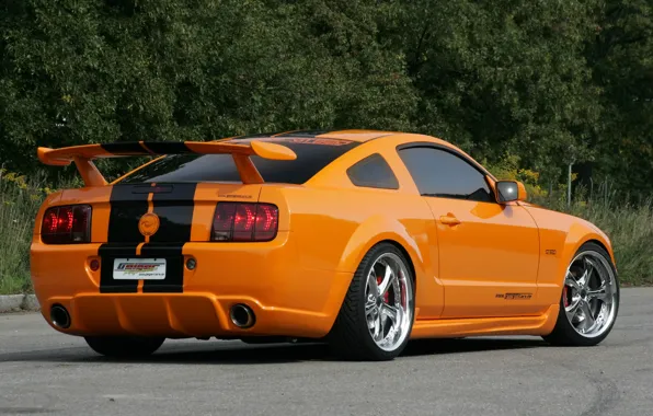 Picture machine, tuning, ford mustang