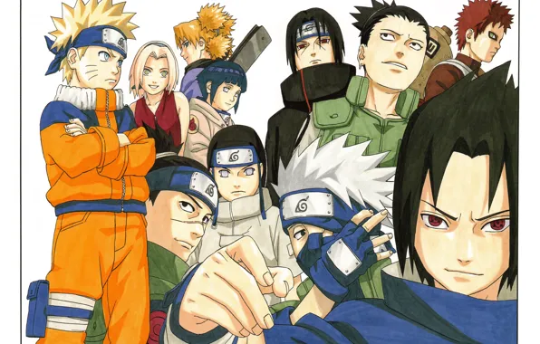Picture Naruto, Sakura, Itachi Uchiha, Sasuke Uchiha, Hinata, Kakashi Hatake, Gaara