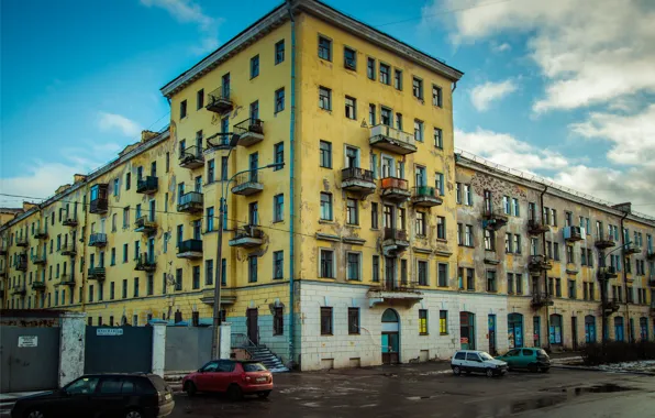 Picture The building, Devastation, Kronstadt