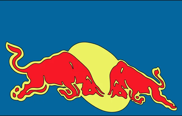 Picture Red Bull, Design, Vector