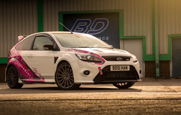 Picture Ford, white, focus, bd perfomance