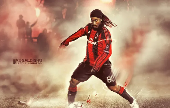 Picture The ball, Ronaldinho, The God of football