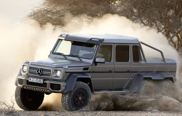 Picture sand, Mercedes-Benz, dust, Mercedes, jeep, SUV, AMG, G63, AMG, 6x6