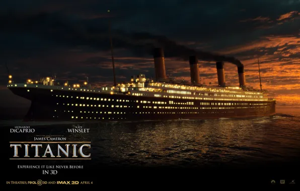 Picture Night, Ship, Titanic, Titanic