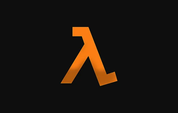 Picture logo, Half-Life, orange