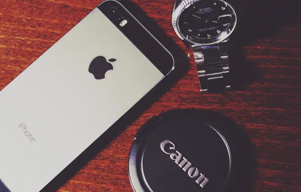 Picture Canon, Iphone, Clock