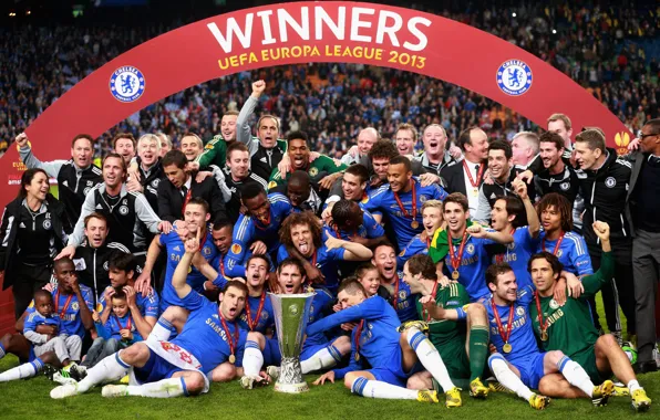 Picture Sport, Football, Football, Chelsea, 2013, The final, The UEFA Europa League, Chelsea Football Club, Amsterdam …