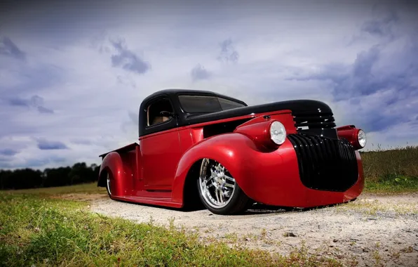 Picture Chevrolet, pickup, Hot rod